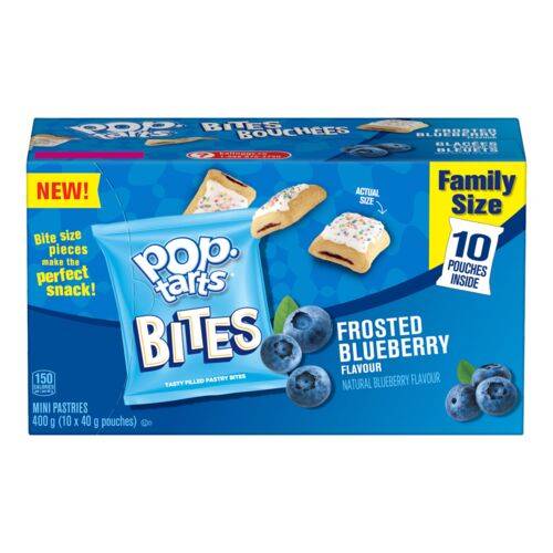 Pop-Tarts Frosted Blueberry Bites (400 g)