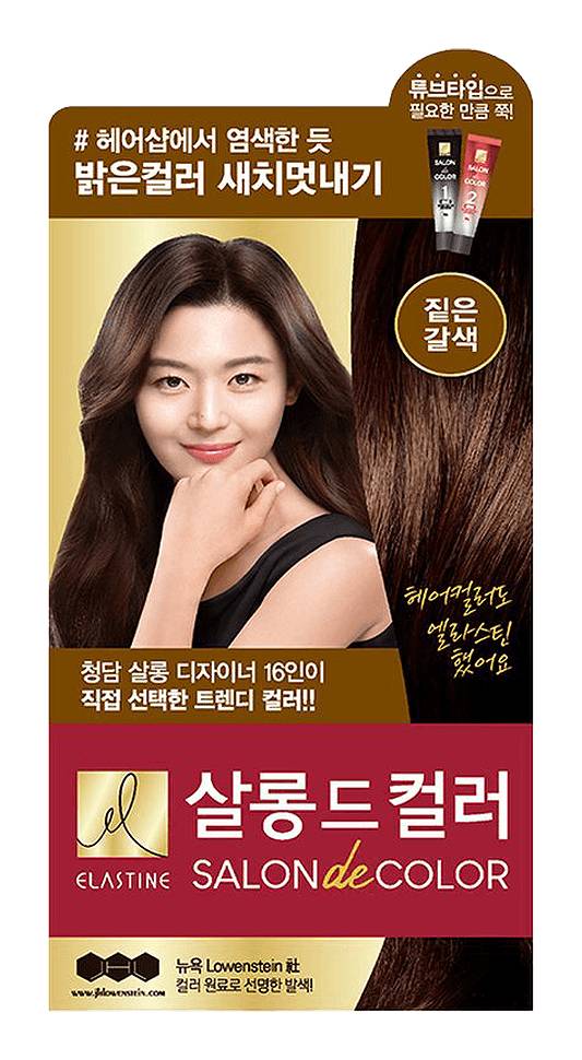 Elastine Hairdye, Dark Brown (3.52 oz)