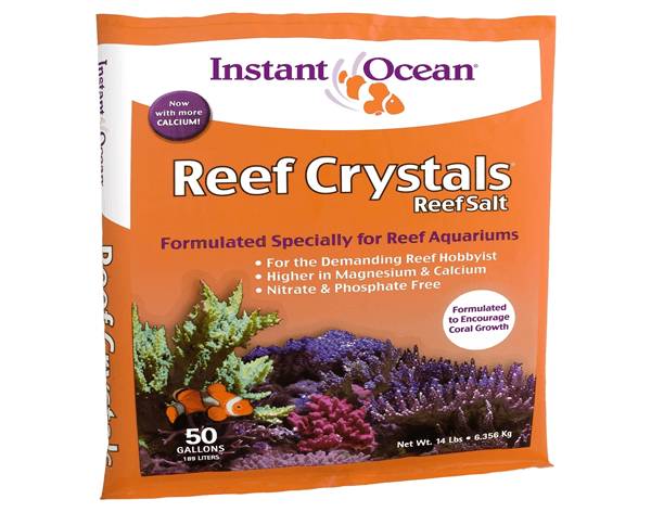 Instant Ocean Reef Crystals Aquarium Reef Salt (size: 15 lb)