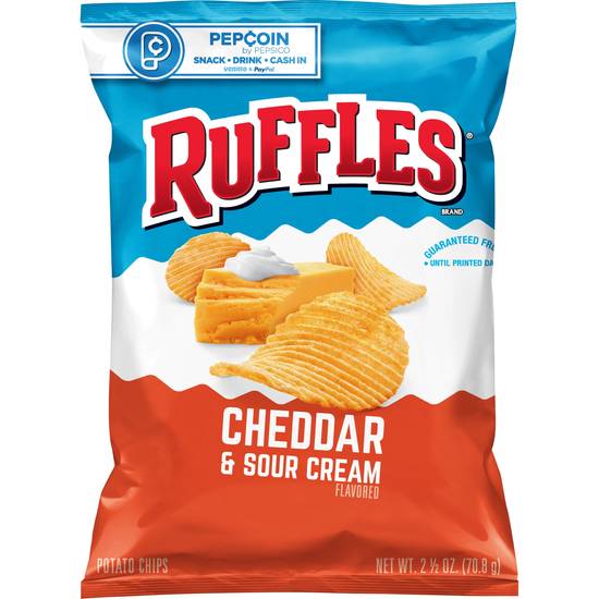 Ruffles Cheddar&Sour Cream Chips