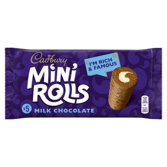 Cadbury Milk Chocolate Mini Rolls Cakes (150g)