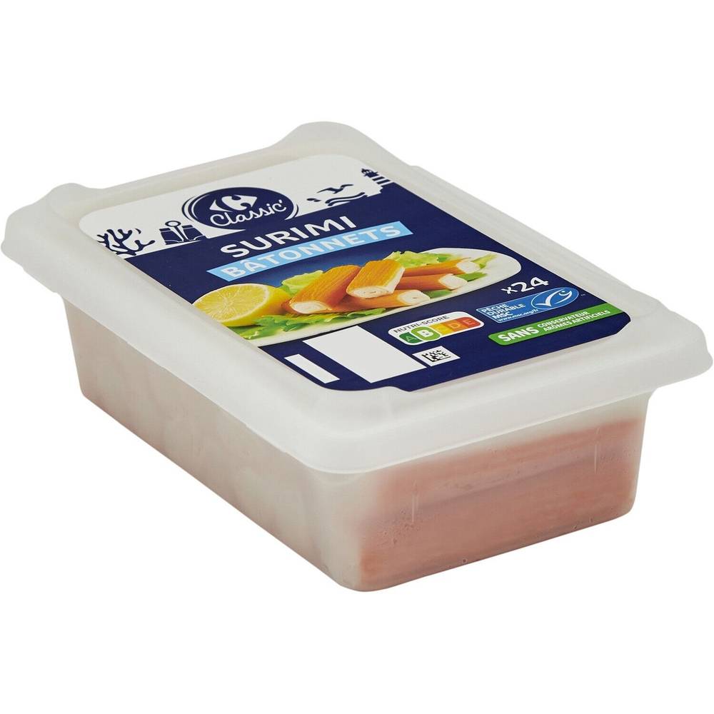 Carrefour Classic' - Surimi bâtonnets