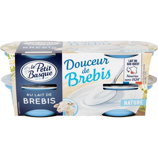 Le Petit Basque - Douceur de brebis nature (4 pièces )