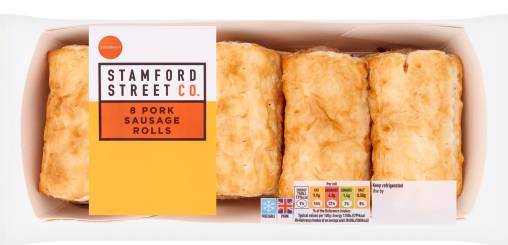 Stamford Street Co. Pork Sausage Rolls (8 pack)