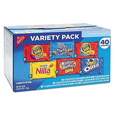 Nabisco - Mini Variety Pack - 1 oz (12 Units)