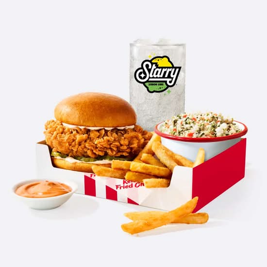 Classic Chicken Sandwich Big Box Meal