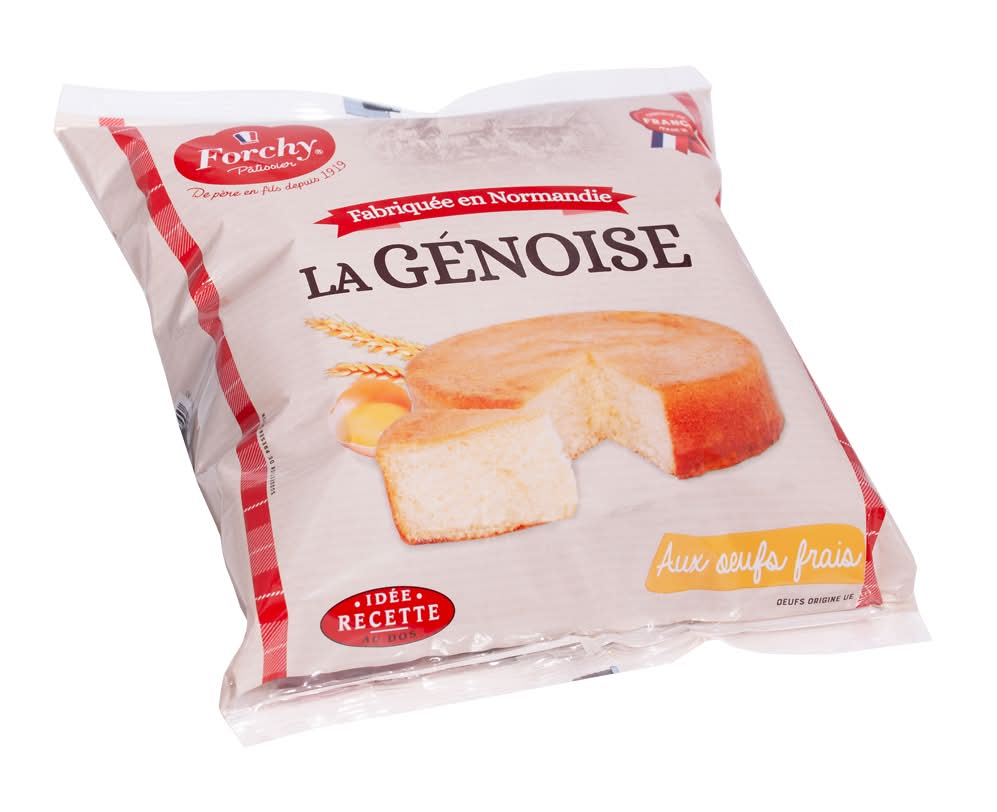 Forchy - Génoise ronde aux oeufs (180g)