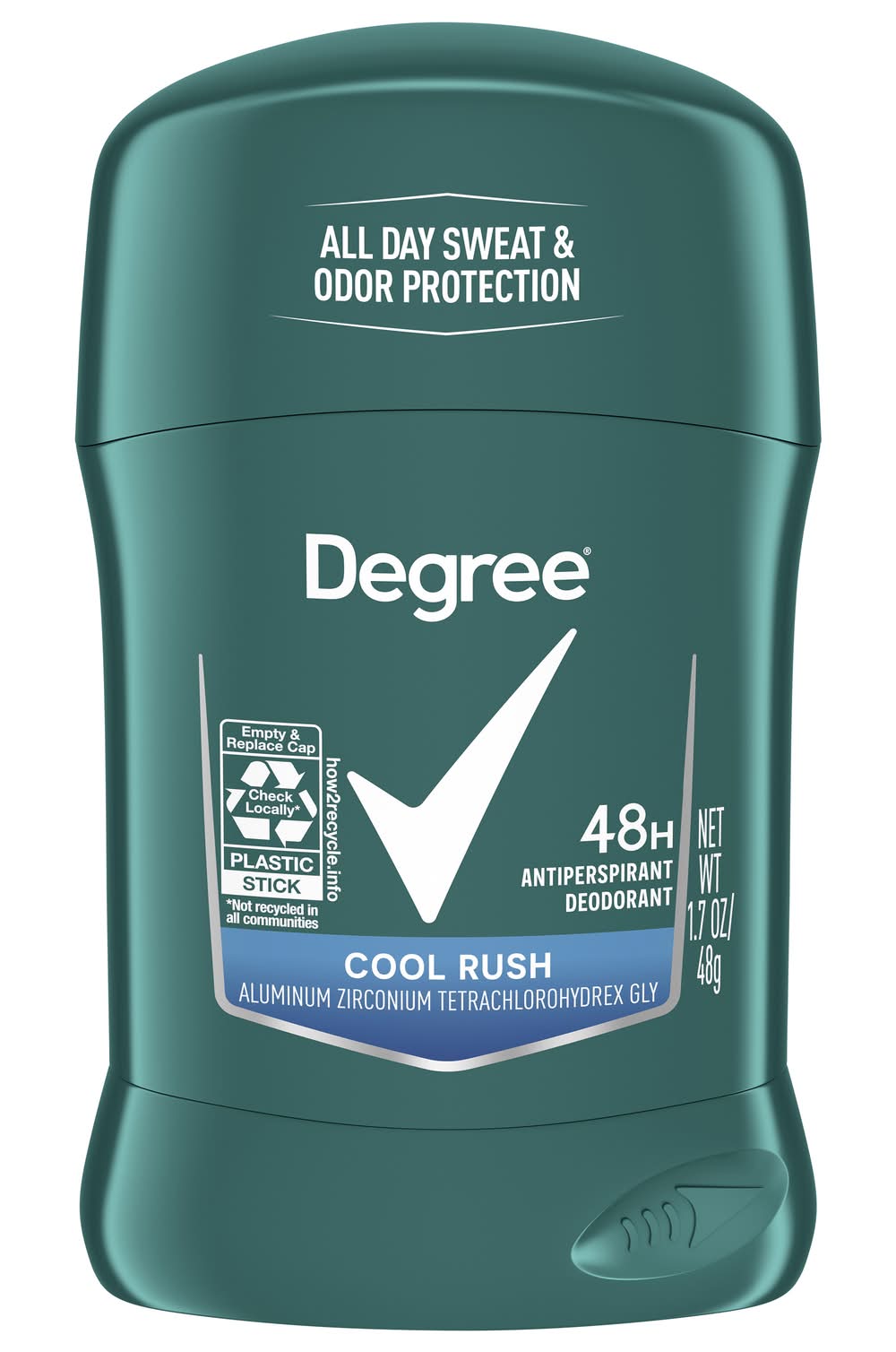 Degree 48H Antiperspirant Deodorant, Cool Rush, Men (1.7 fl oz)