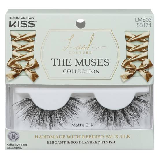 Kiss Lash Culture the Muses Collection Matte Silk Lashes