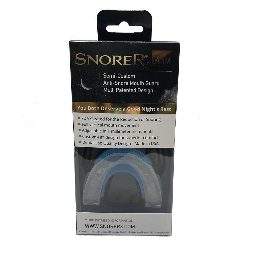 Snorerx Plus Semi-Custom Snoring Mouth Guard Kit