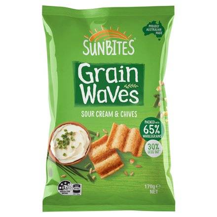 Grainwaves Sour Cream & Chives 170g