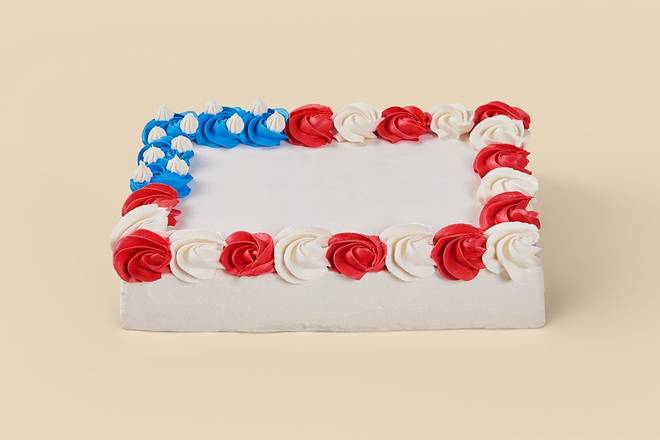 Red, White, and Blue Cake