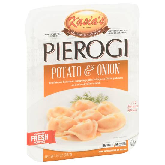 Kasia's Potato & Onion Pierogies