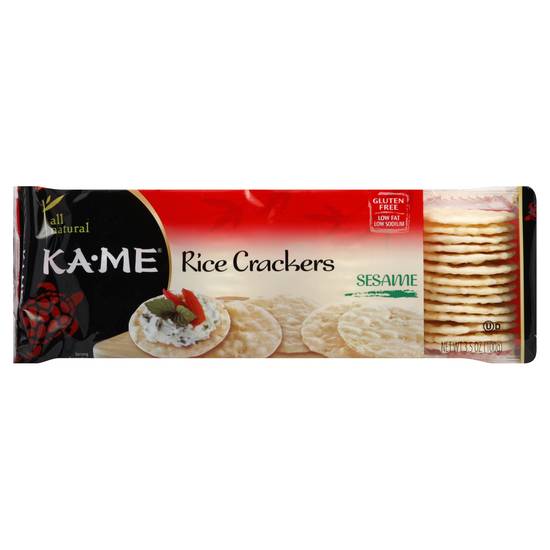 Ka-Me Sesame Rice Crackers