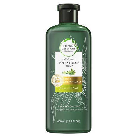 Herbal Essences Potent Aloe + Hemp Sulfate Free Shampoo (400 ml)