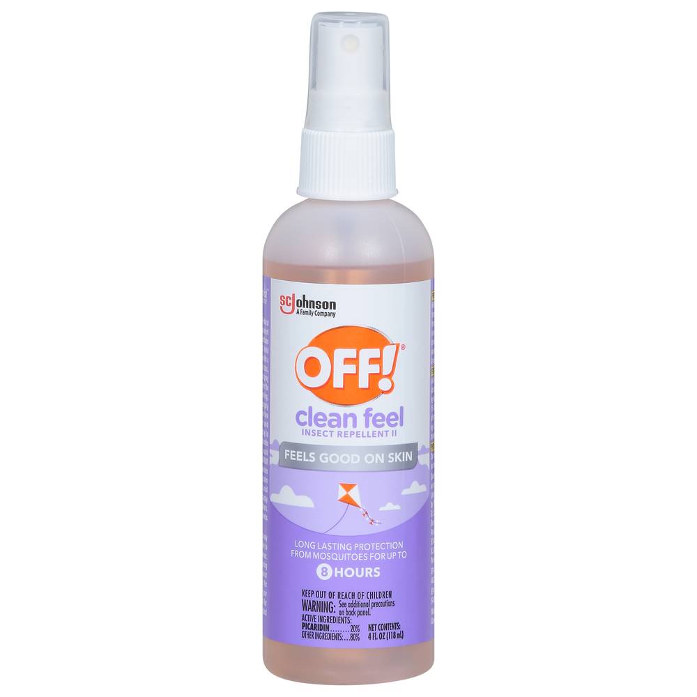 OFF! Clean Feel Insect Repellent Ii