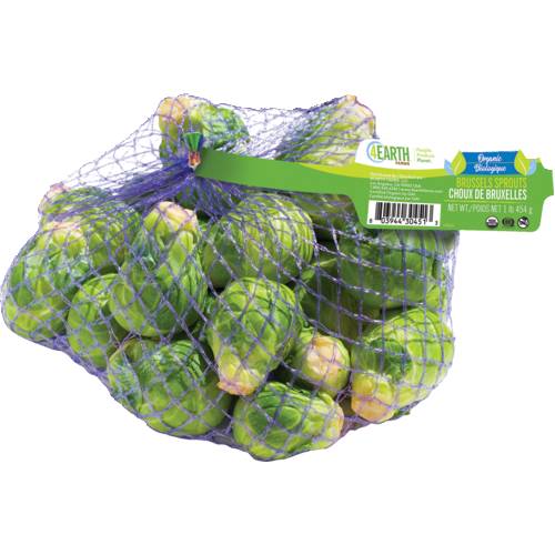 Organic Brussels Sprouts, 1lb. Bag