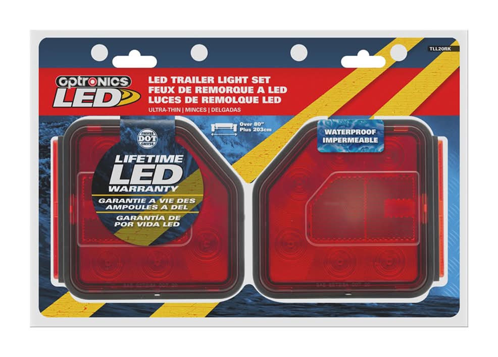 Optronics LED Trailer Light Set for Over 80" Applications | Camping World