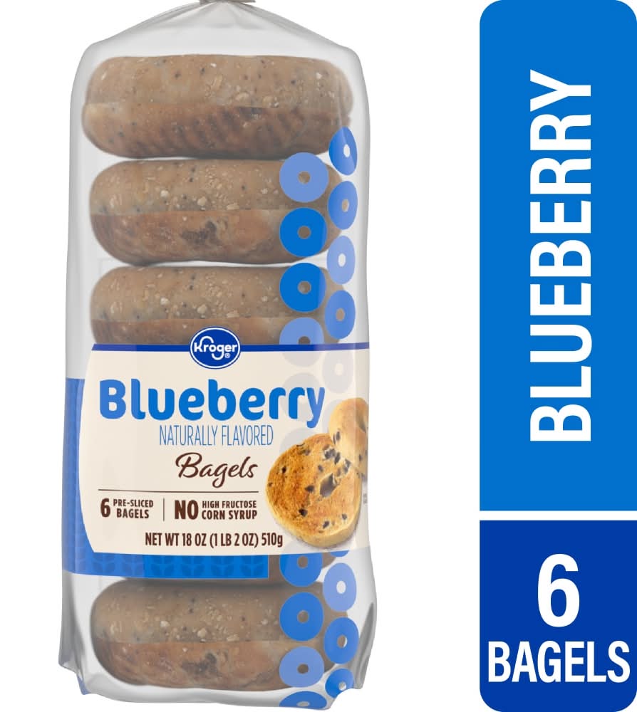 Kroger® Blueberry Bagels
