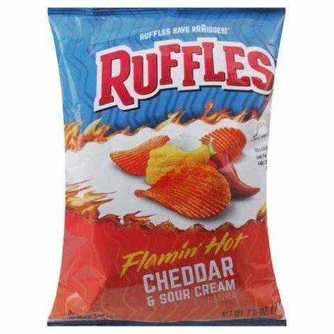 Ruffles Flamin' Hot Cheddar & Sour Cream 2.5oz