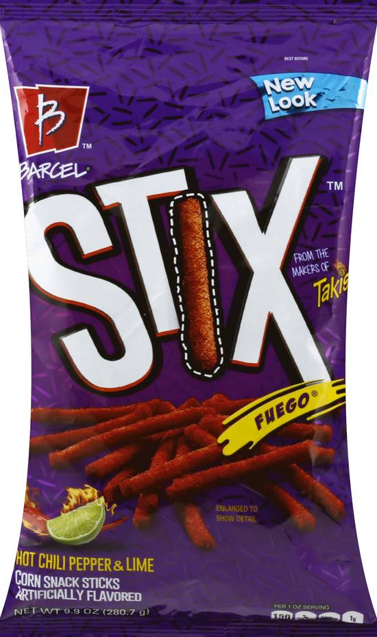 Stix Corn Snacks Fuego Flavor