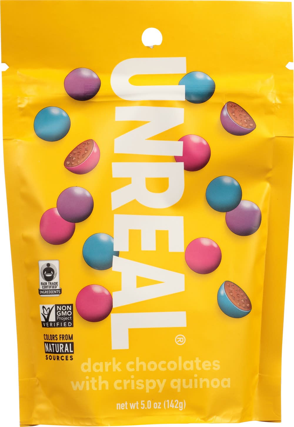 Unreal Dark Chocolates With Crispy Quinoa Gems (5 oz)