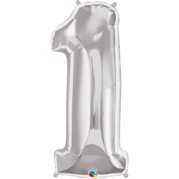 Number One 38'' Foil Balloon