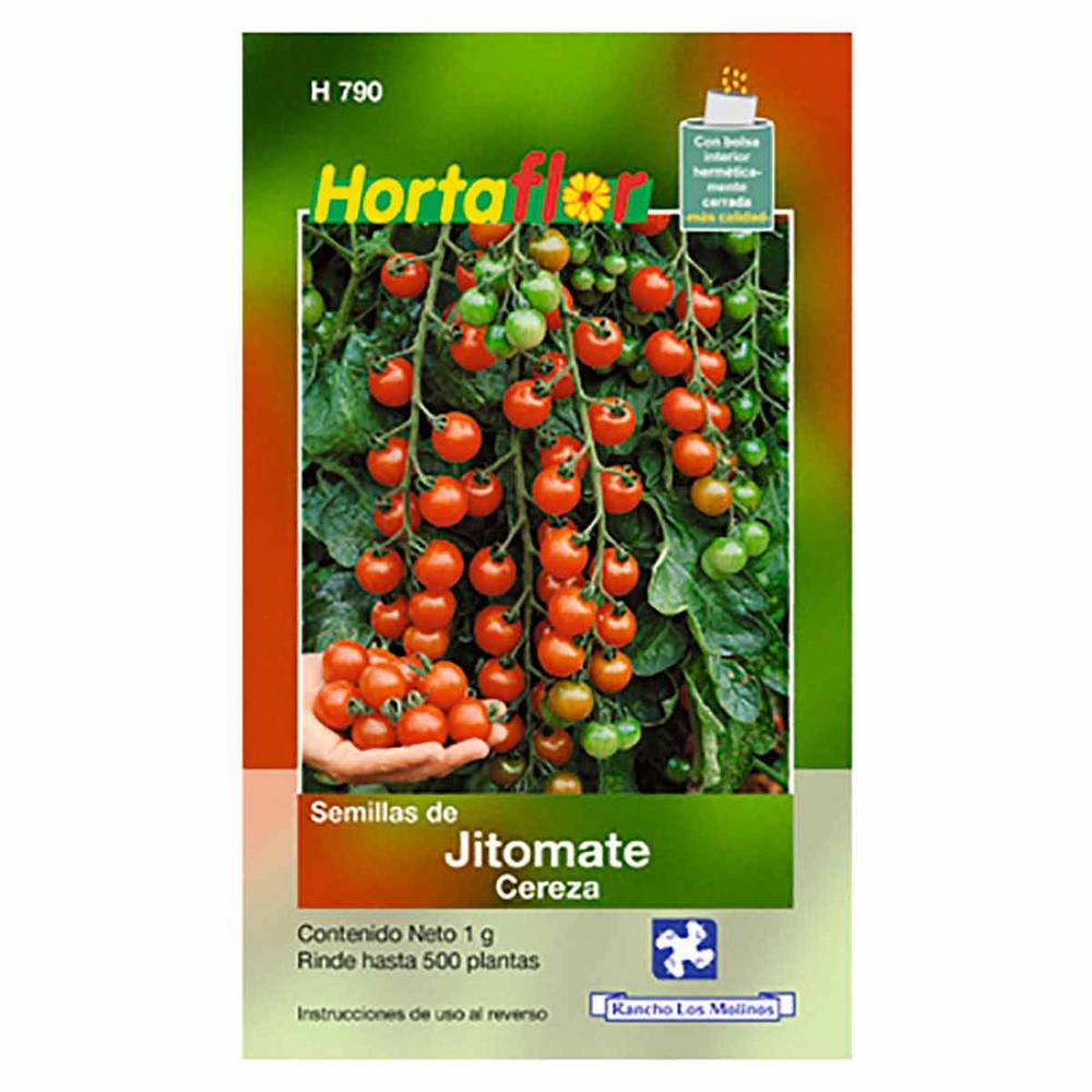 Hortaflor · Semillas de jitomate cereza (1 g)