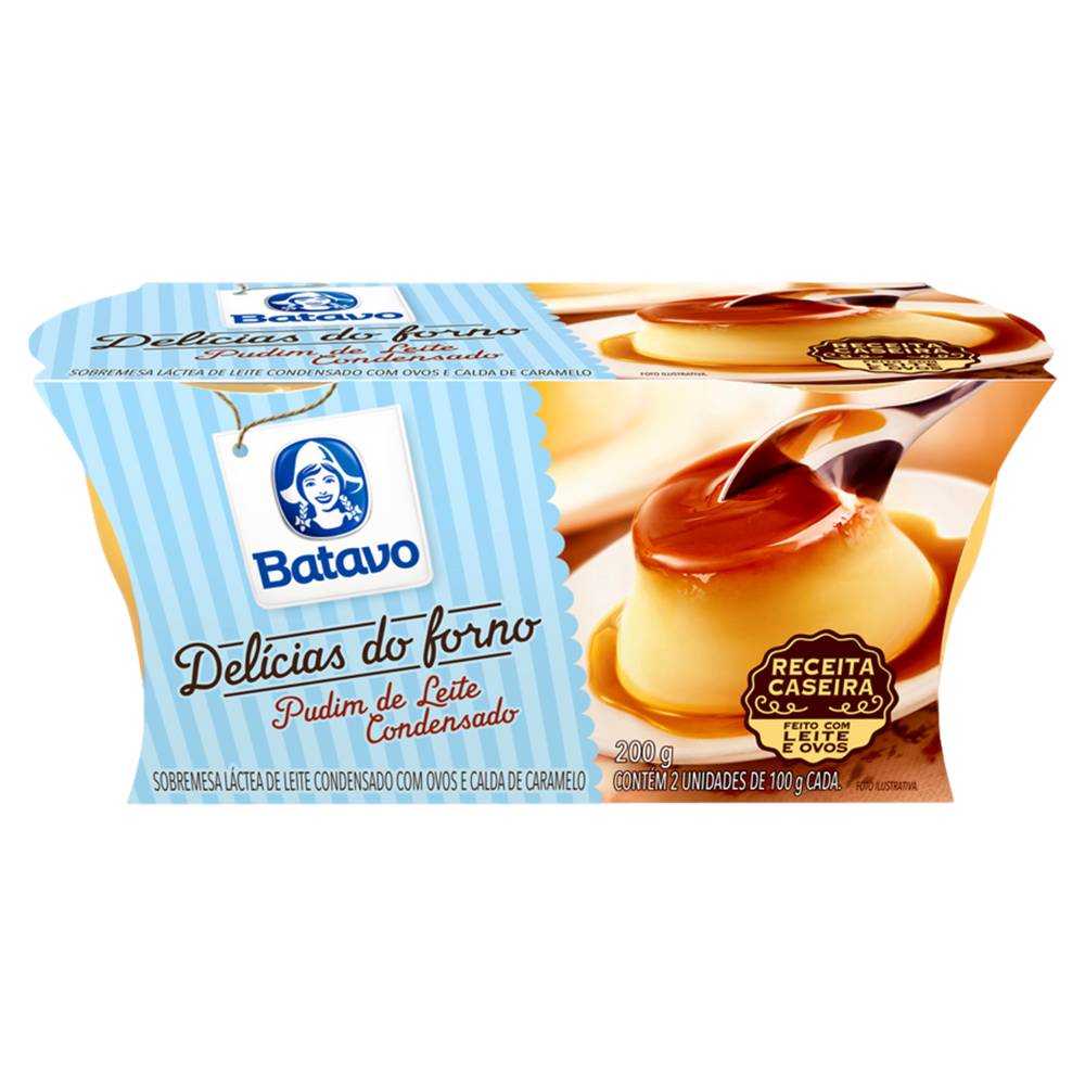 Batavo pudim de leite condensado (200 g)