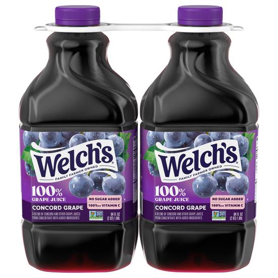 Welch's Concord Grape 100% Juice (64 fl oz)