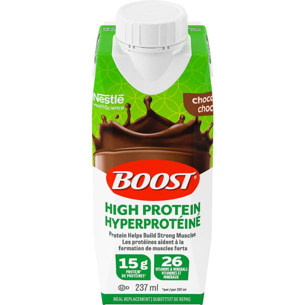 Boost Hi Protein Chocolate Bottles (6 x 237 ml)