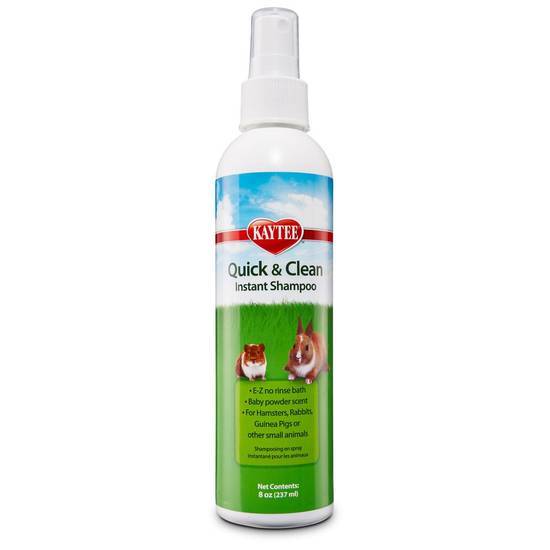 Kaytee Quick & Clean Small Animal Shampoo Spray (8 oz)