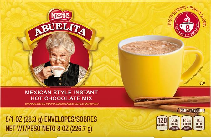 Abuelita Mexican Style Instant Hot Chocolate Mix (8 ct, 1 oz)