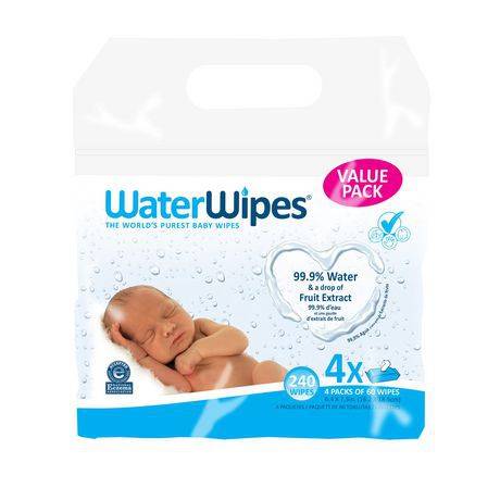 Waterwipes Sensitive Baby Wipes (240 wipes)