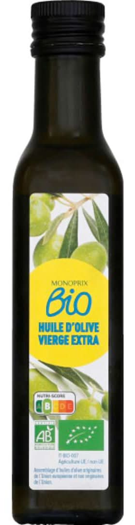Monoprix Bio - Huile d'olive vierge extra (250ml)