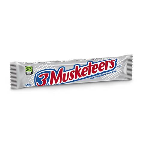 3 Musketeers Single Chocolate 54g