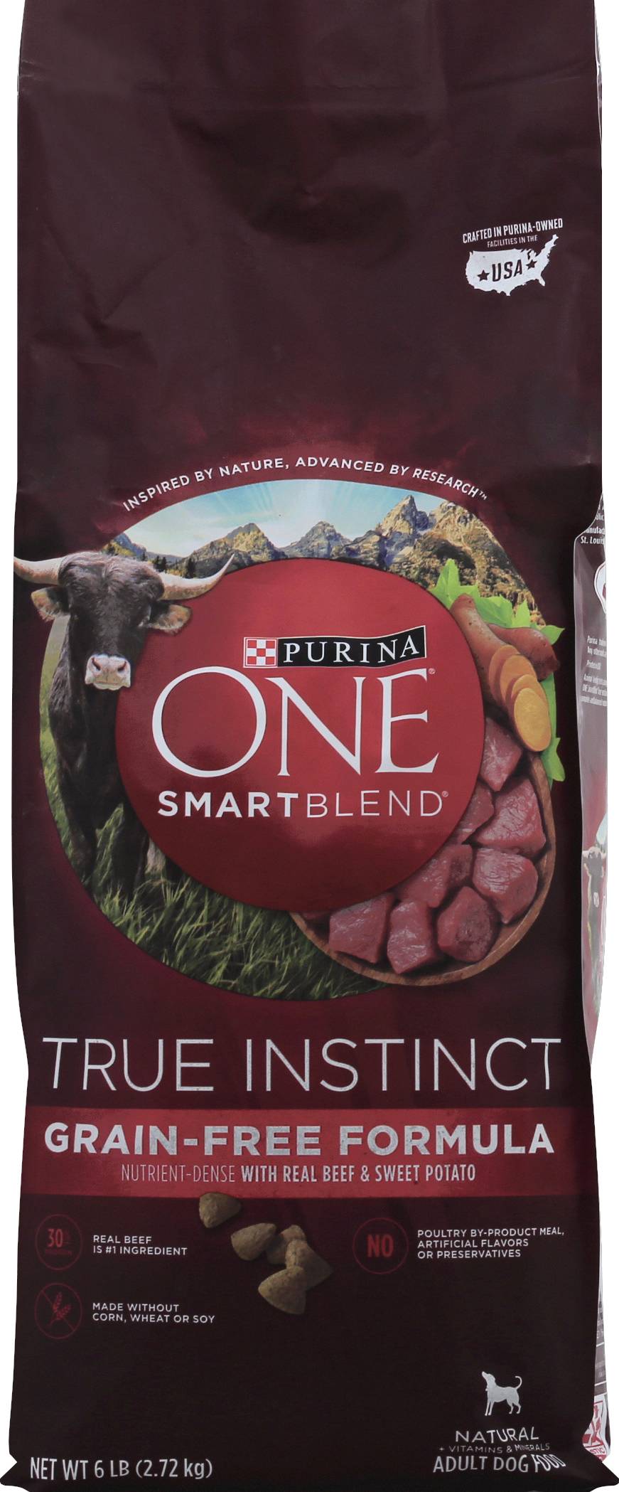 Purina Real Beef & Sweet Potato Adult Dog Food (6.01 lbs)