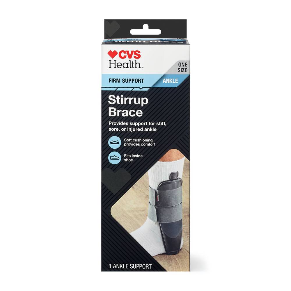 Cvs Health Firm Support Ankle Stirrup Brace