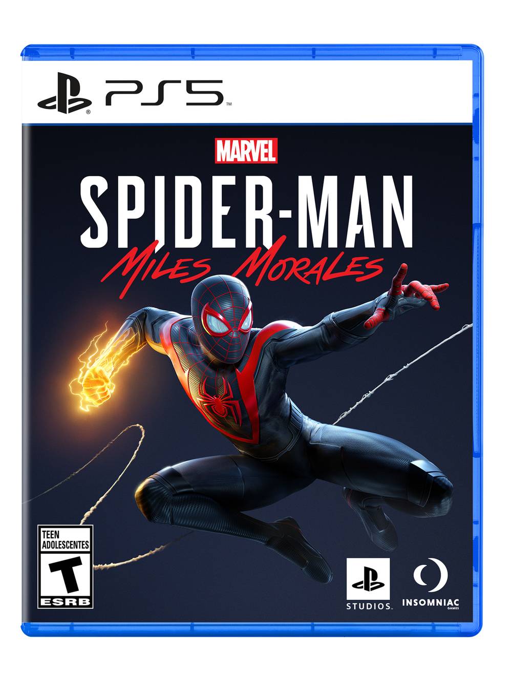 Playstation juego ps5 spiderman miles morales