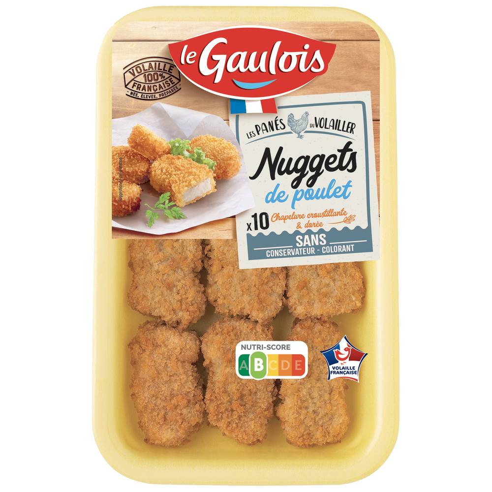 Le Gaulois - Nuggets de poulet (200g)