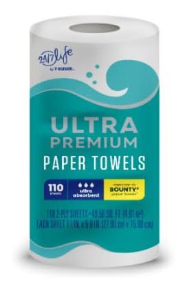 24/7 Life Ultra Premium Paper Towel Roll 110 Sheets