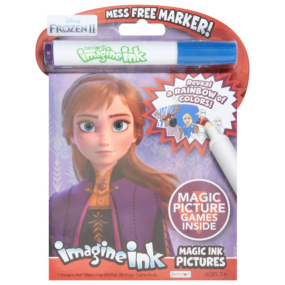 Imagine Ink Disney Frozen Ii Mess Free Game Book