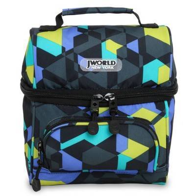 J World Corey Insulated Lunch Bag - Cubes