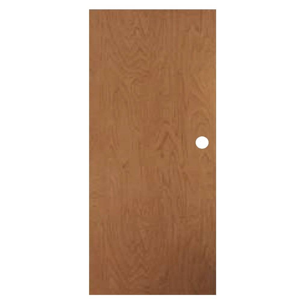 RELIABILT 24-in x 80-in Flush Smooth Hollow Core Unfinished Lauan Wood Slab Door | LO30283