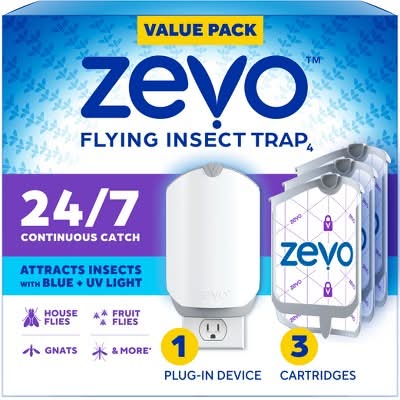 Zevo Flying Insect Trap & Cartridge Starter Kit
