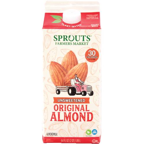 Sprouts Original Unsweetened Almond Milk