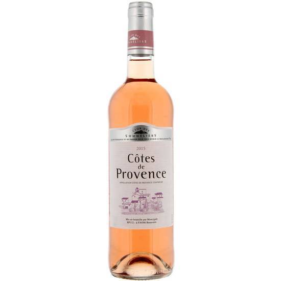 Club Des Sommeliers côtes de provence alc. 12,5% vol. vin rosé 75 cl