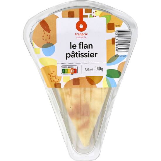 Flan pâtissier pur beurre franprix 140g