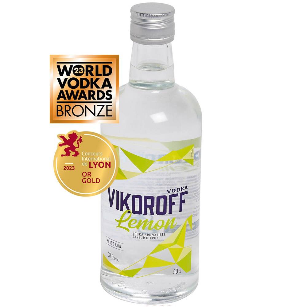 Vikoroff - Vodka (500 ml) (lemon)