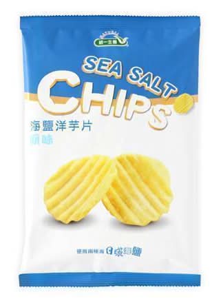 統一生機-海鹽洋芋片(原味)(50g/包)